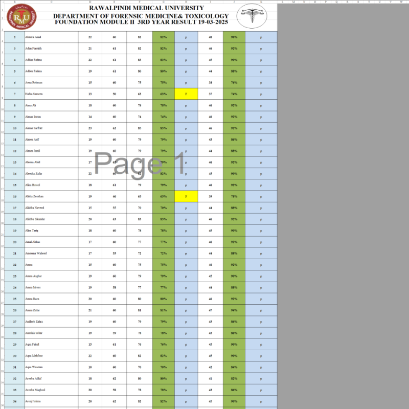 Foundation I I Result 2025 -.xlsx