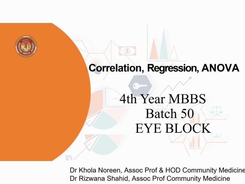 Correlation , regression 4th yr Biostat IV [1].pptx