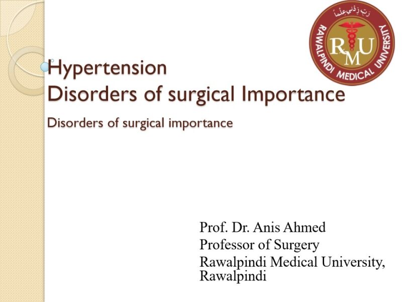 Surgical hypertension Prof. Anis Ahmed.pdf