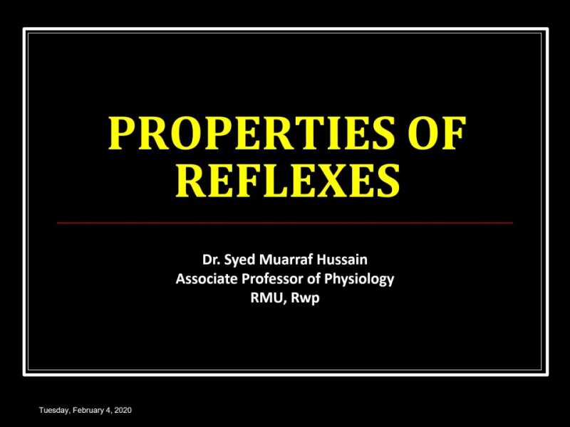 PROPERTIES OF  REFLEXES.pptx