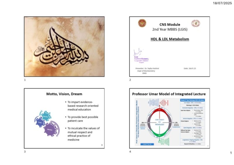 LDL & HDL Met by Dr. Tayba.pdf