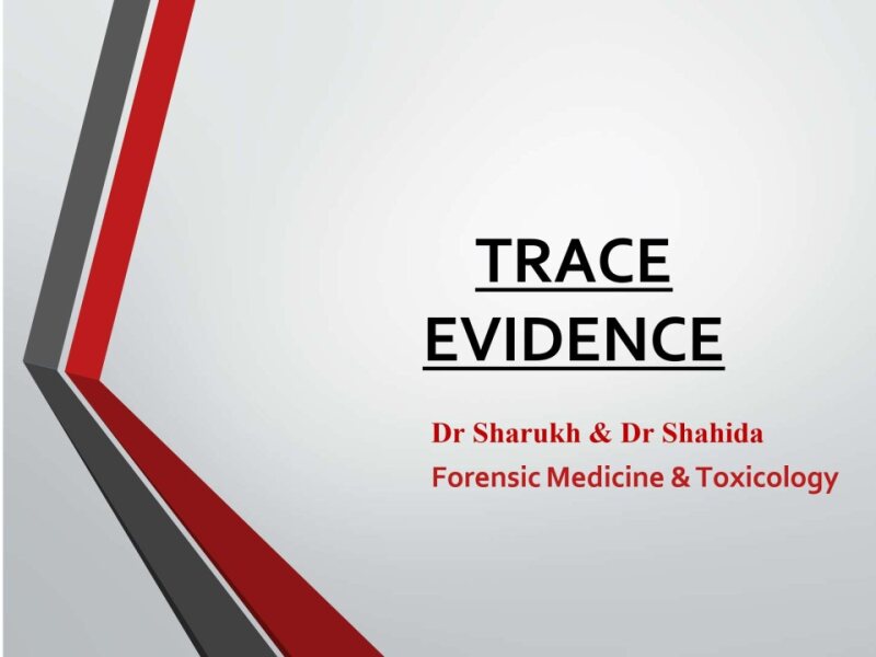 Trace-evidence.pptx