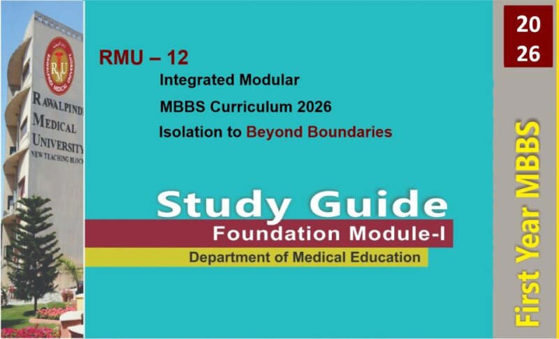 Final Foundation Module-I Study Guide For First Year MBBS 2026 (Batch 53).pdf