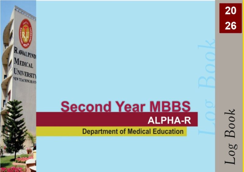 Alpha-R Log Book Second Year MBBS 2026.pdf