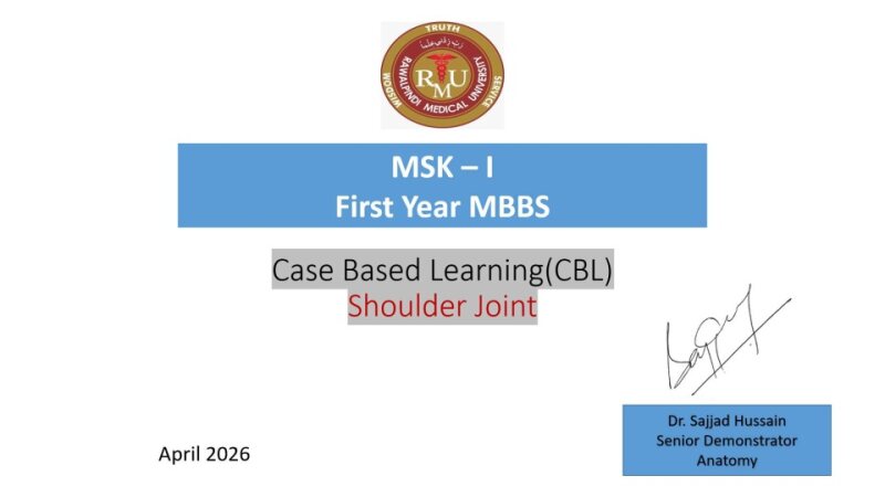 Shoulder joint-Dr Sajjad Hussain.pptx