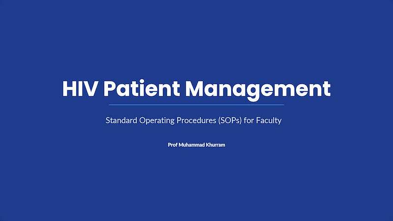 HIV Patient Management SOPs for Faculty  11 JUne.pptx