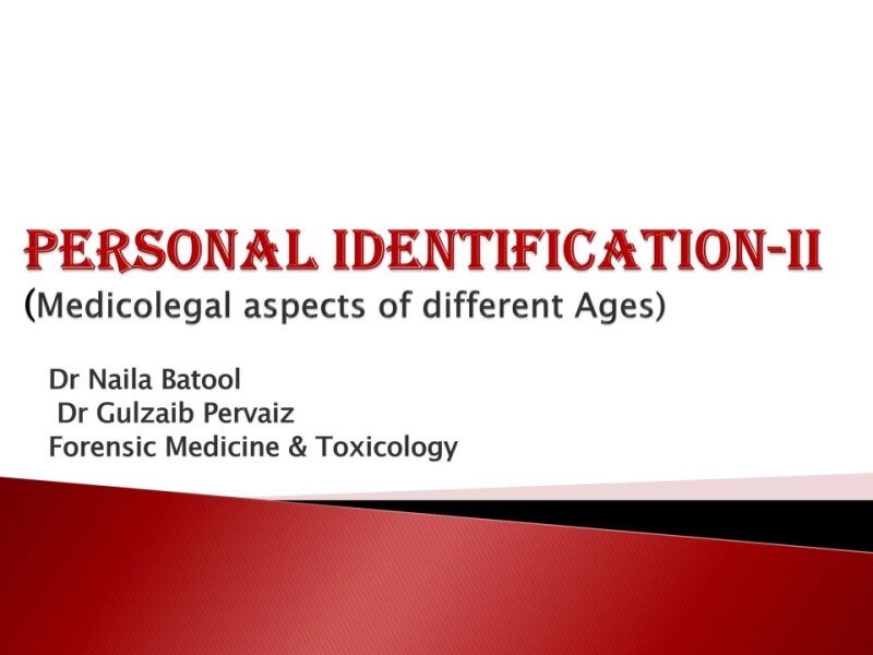 Personal-Identification-II.ppt