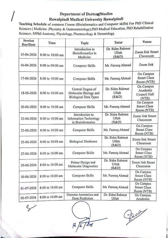 Bioinformatics and Computer Skills Timetable.pdf