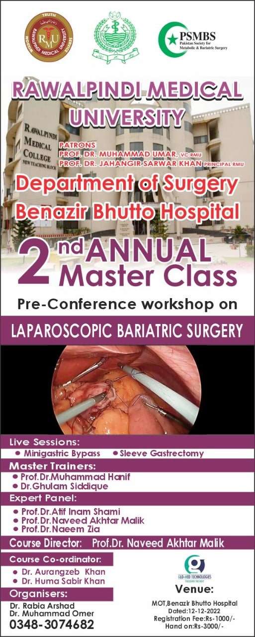 2nd Annual Master Class Pre Conference Workshop on Laparoscopic Bariatric Surgery