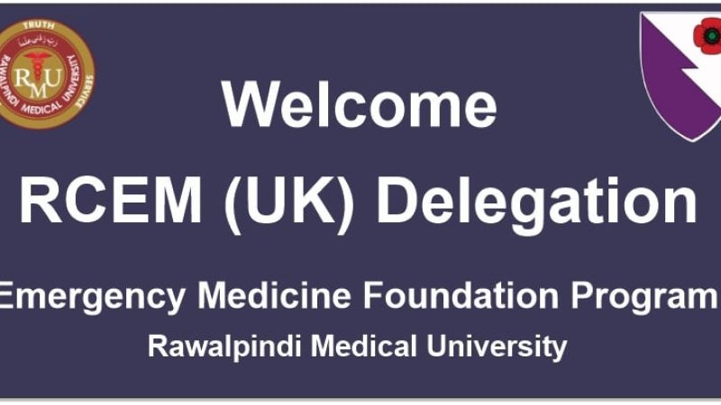 Welcom RCEM (UK) Faculty Emergency Medicine Foundation Program RMU